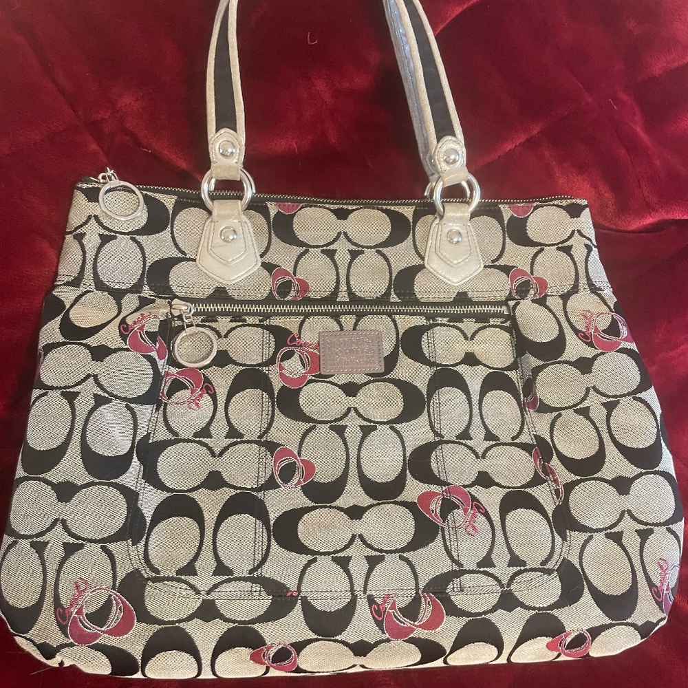 COACH POPPY - Satchel with Matching Wristlet